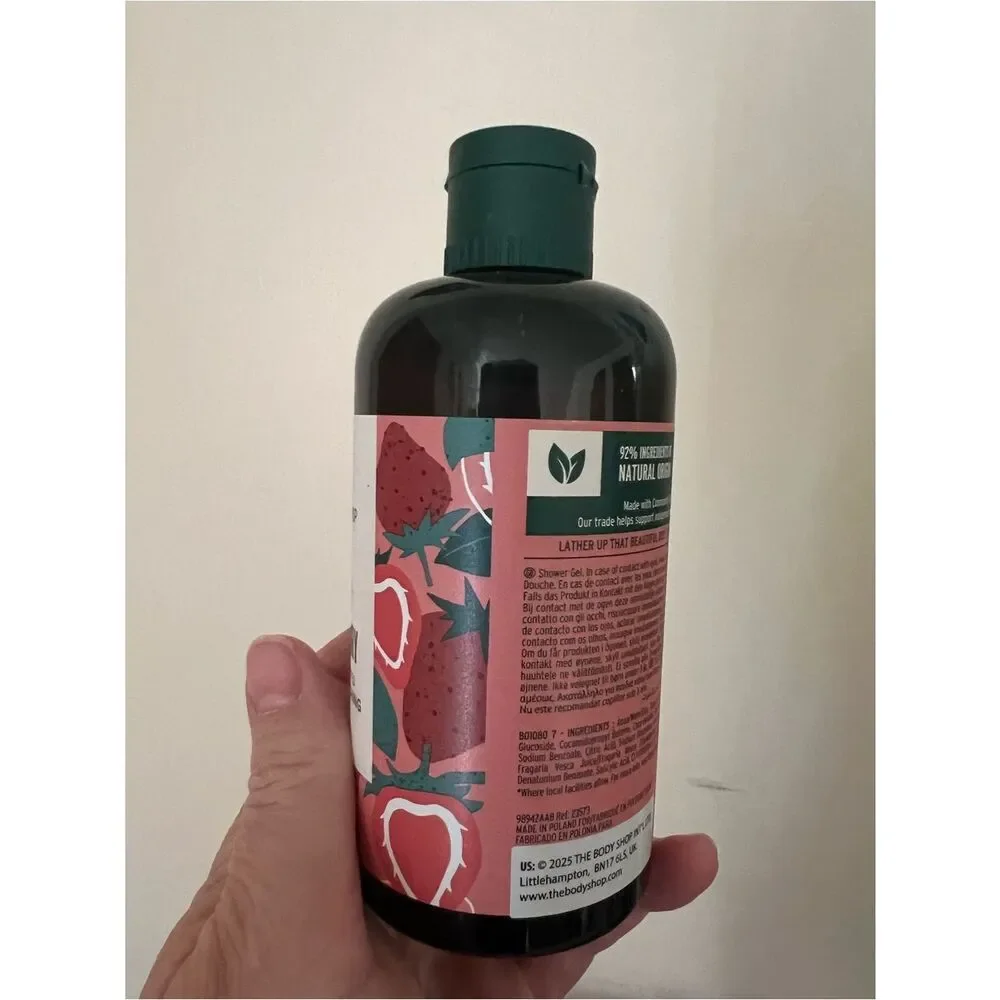 The Body Shop Strawberry Shower Gel - 8.4 oz BRAND NEW